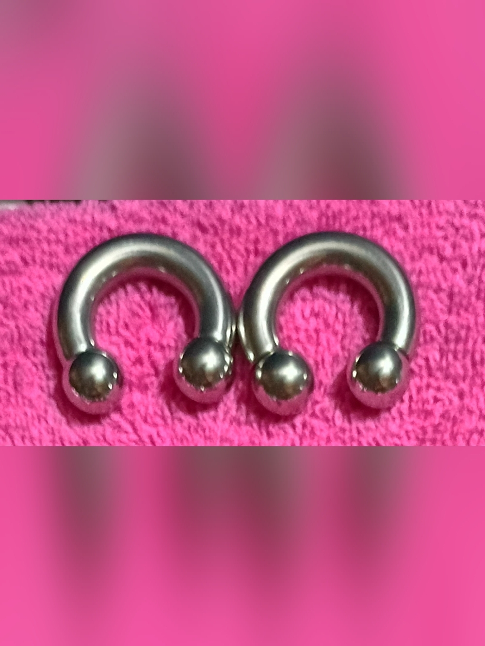 Pair of Circular Barbells - Thick And Heavy